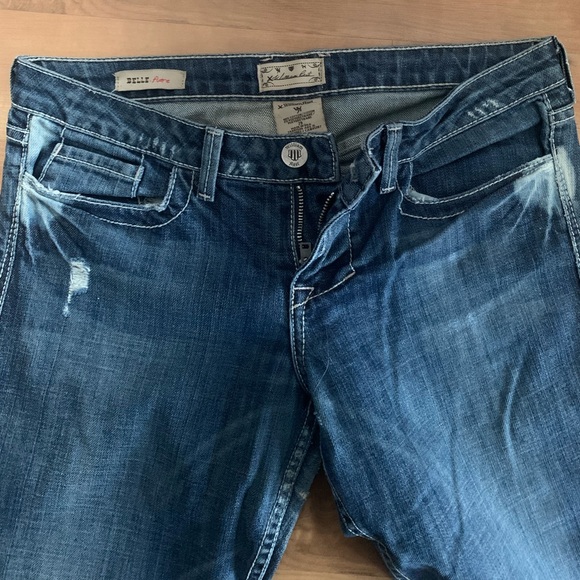 Distressed Belle Flared Jeans: William Rast - Picture 11 of 15